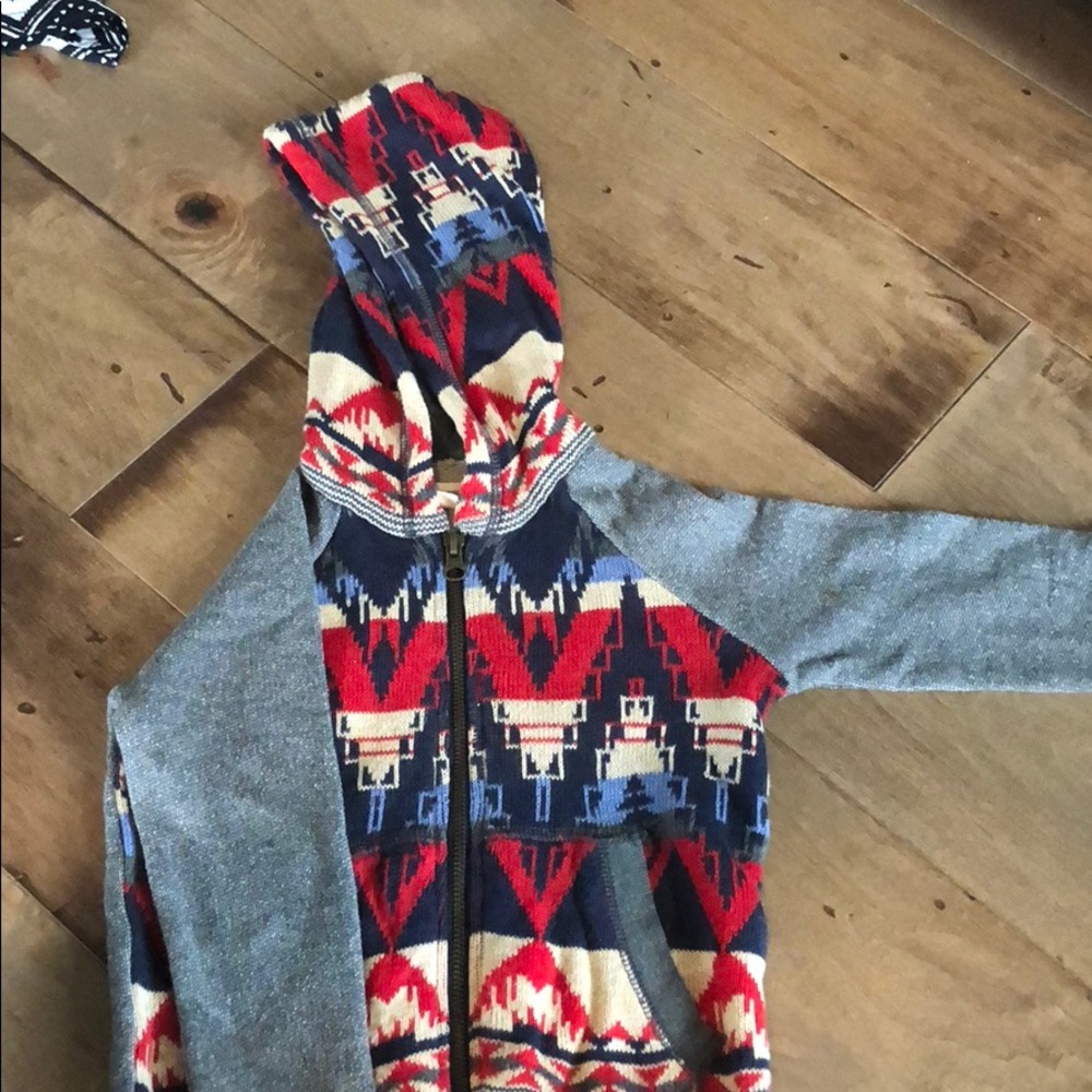 Toddler (3) zip up sweater hoodie.  Worn once.